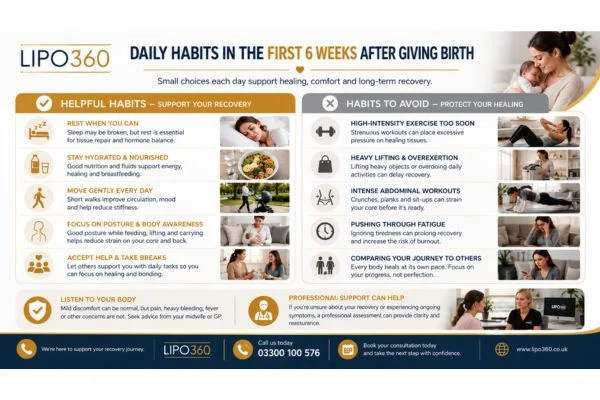 What to Do (and Avoid) in the First 6 Weeks After Giving Birth To Avoid Diastasis Recti 3 First 6 Weeks After Giving Birth To Avoid Diastasis Recti Sandwich : Daily Habits in the First 6 Weeks After Giving Birth